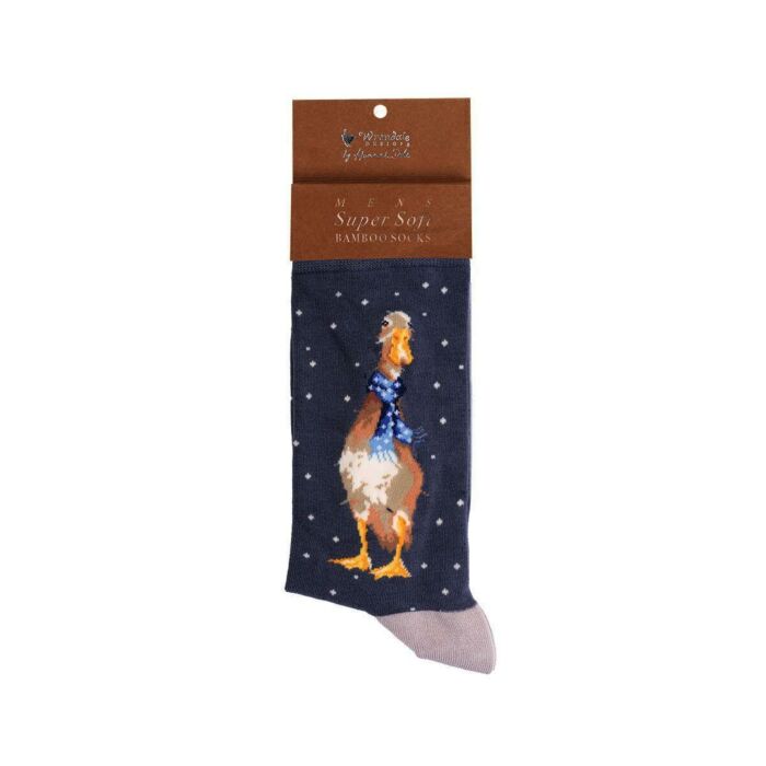 Wrendale Designs Christmas Scarves Duck Mens Socks